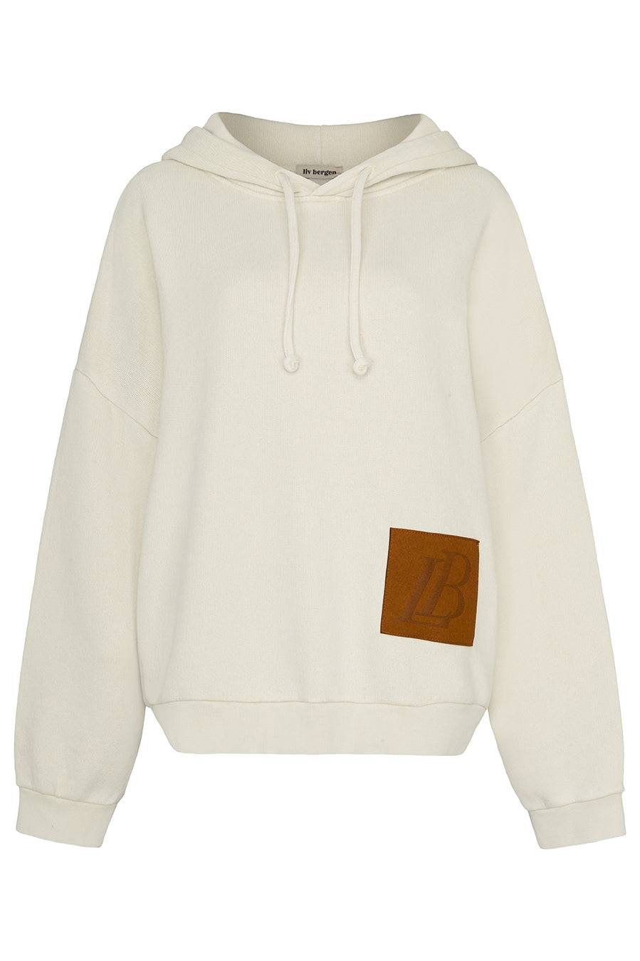 Liv Bergen Hoodie Fade Out in tofu Im Verkauf