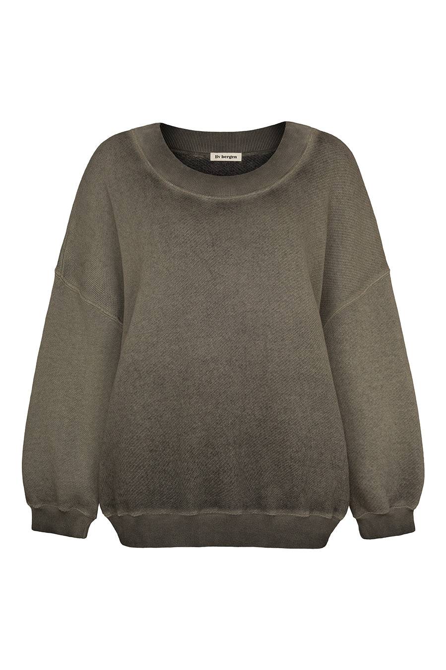 Liv Bergen Oversized Sweater Liv in mocca 50% Rabatt für begrenzte Zeit