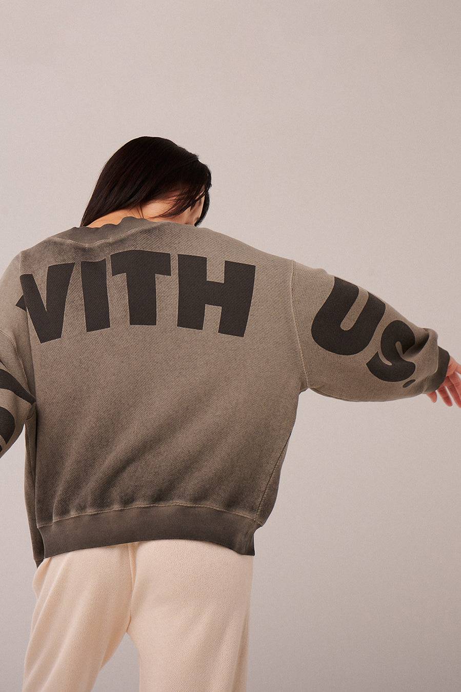 Liv Bergen Oversized Sweater Liv in mocca 50% Rabatt für begrenzte Zeit