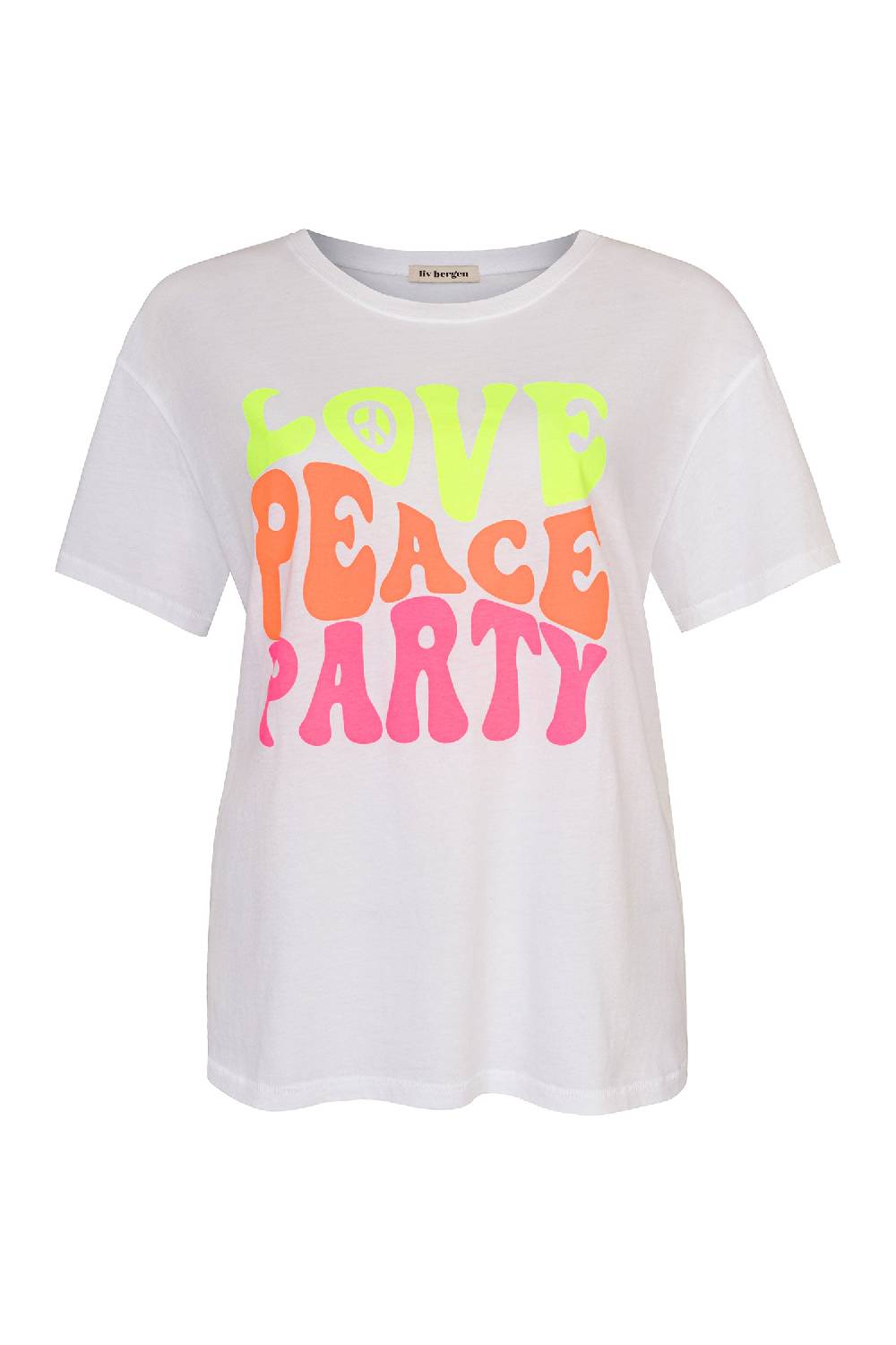 Liv Bergen T-Shirt LPP in optic white Online Shopping