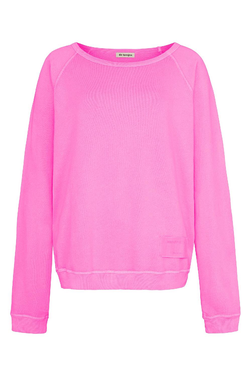 Liv Bergen Sweater Organic in neon pink Bestseller