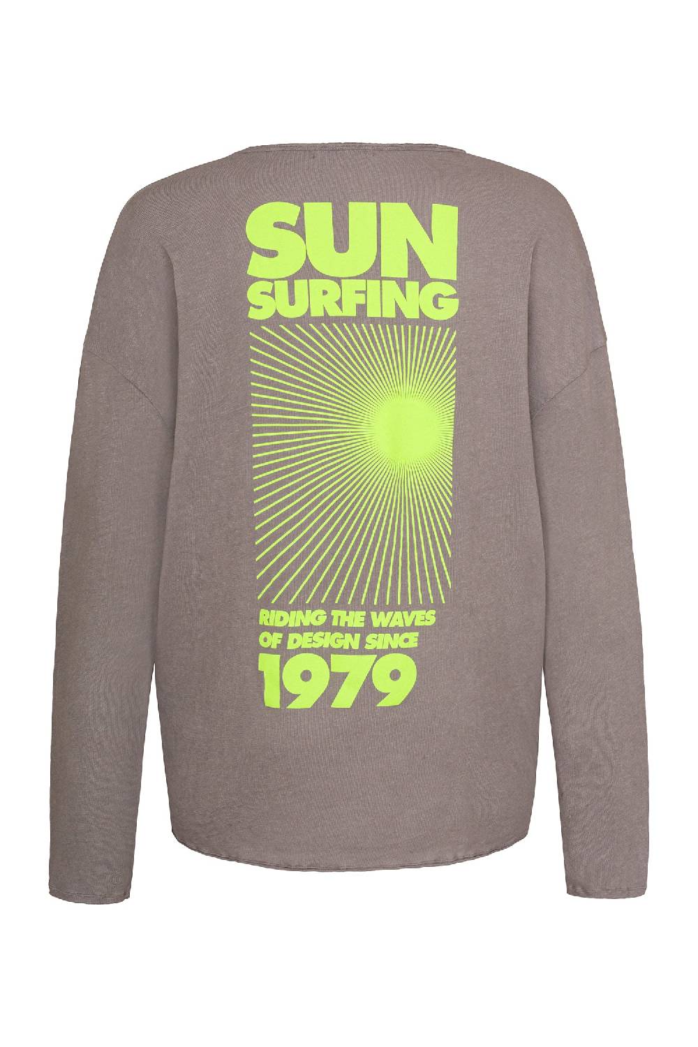 Liv Bergen Longsleeve SUN in washed grey Begrenzte Freigabe