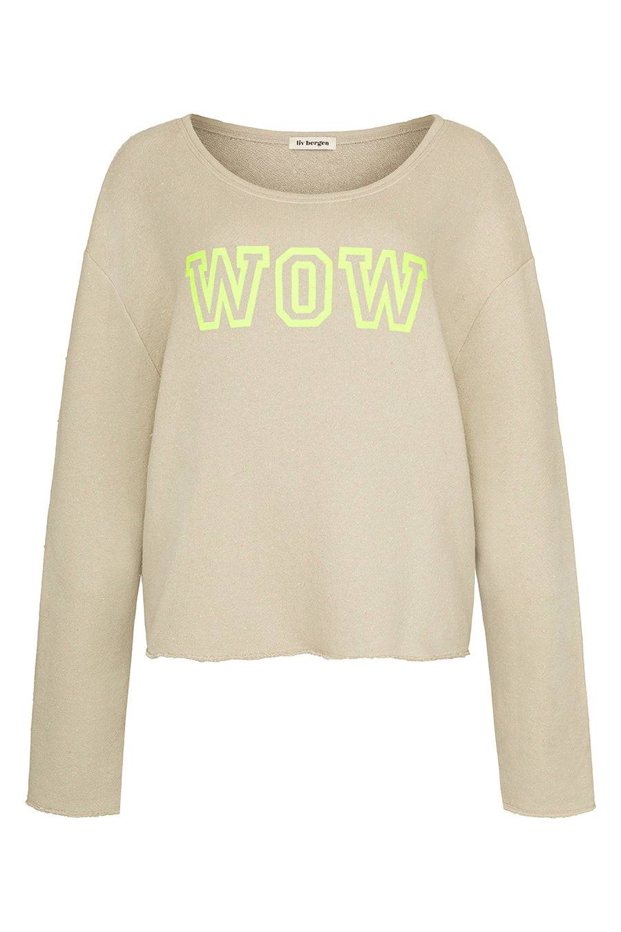 Liv Bergen Sweater WOW in sand Begrenzt auf 3 Tage