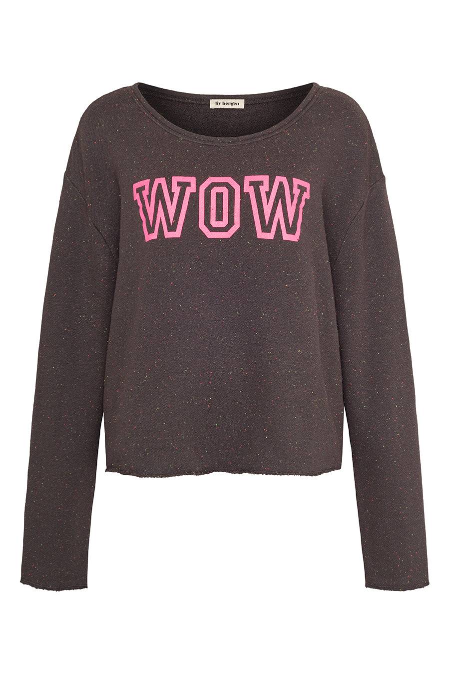 Liv Bergen Sweater WOW in asphalt Speichern exportieren