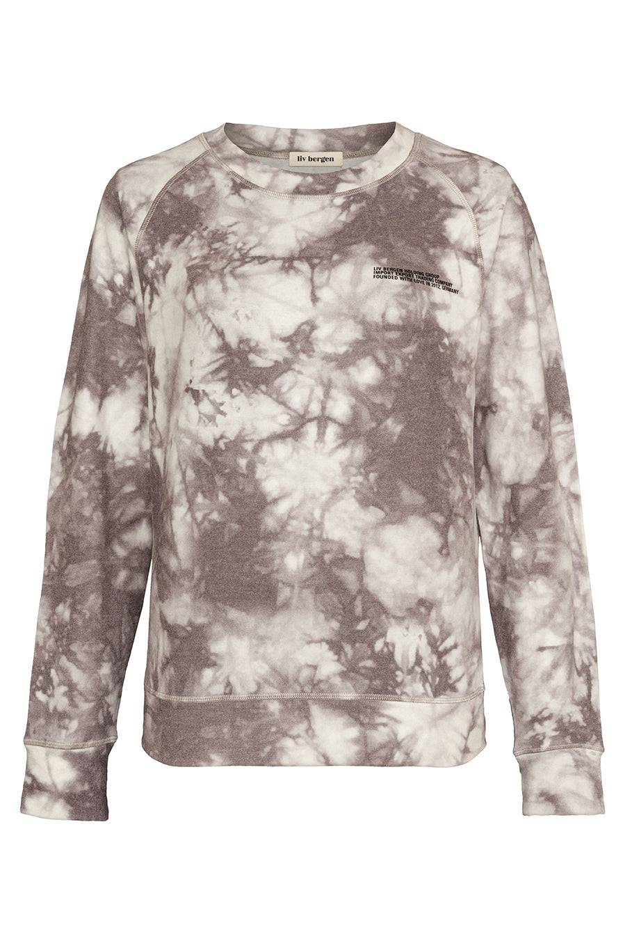 Liv Bergen Sweater in batik charcoal Black Friday Preise