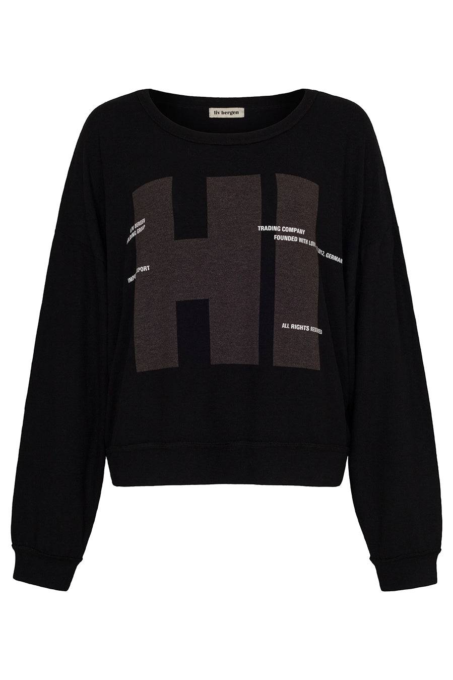 Liv Bergen Sweater HI in black Letzter Tag
