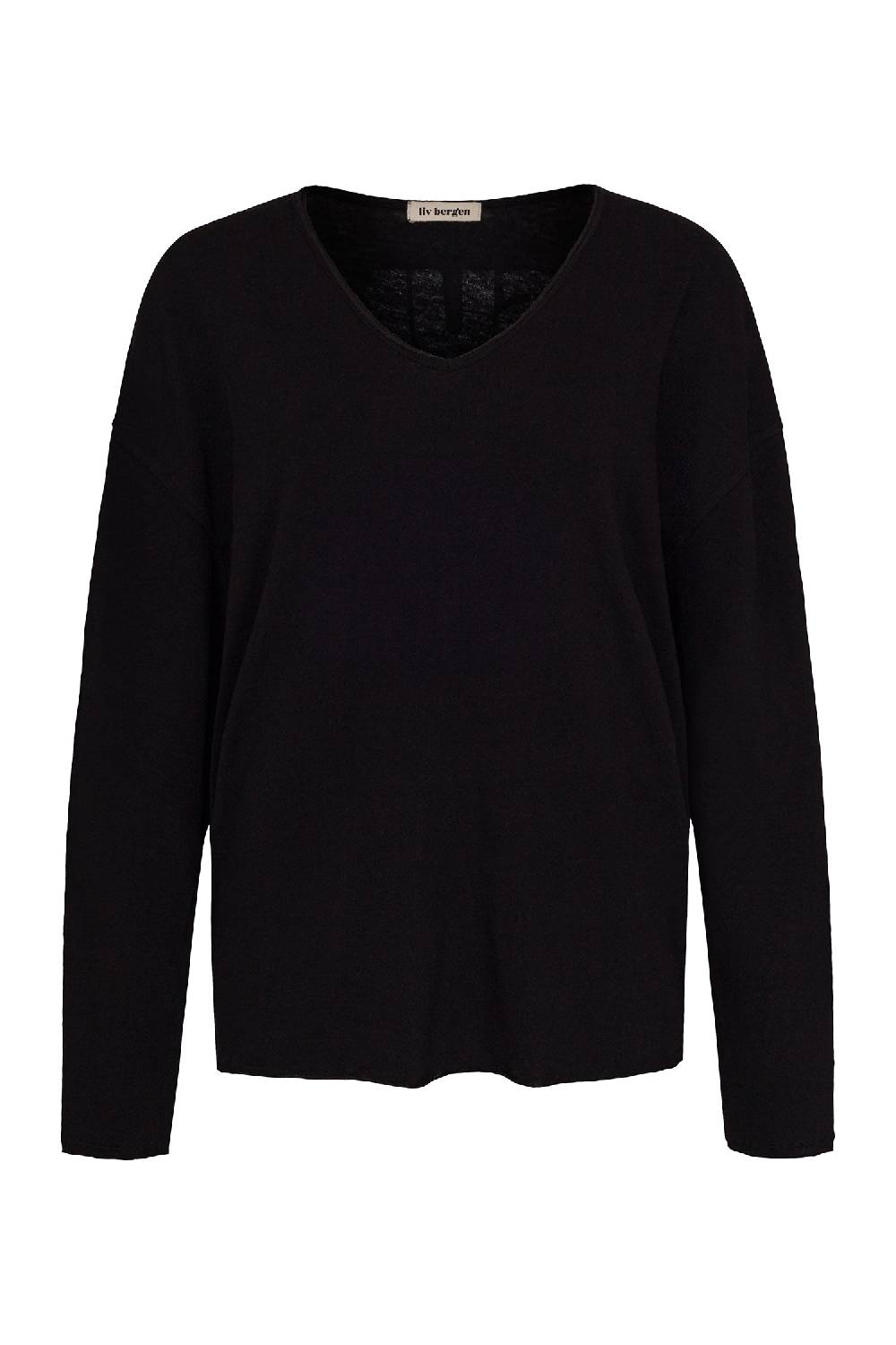 Liv Bergen Longsleeve SUN in black Sonderangebot