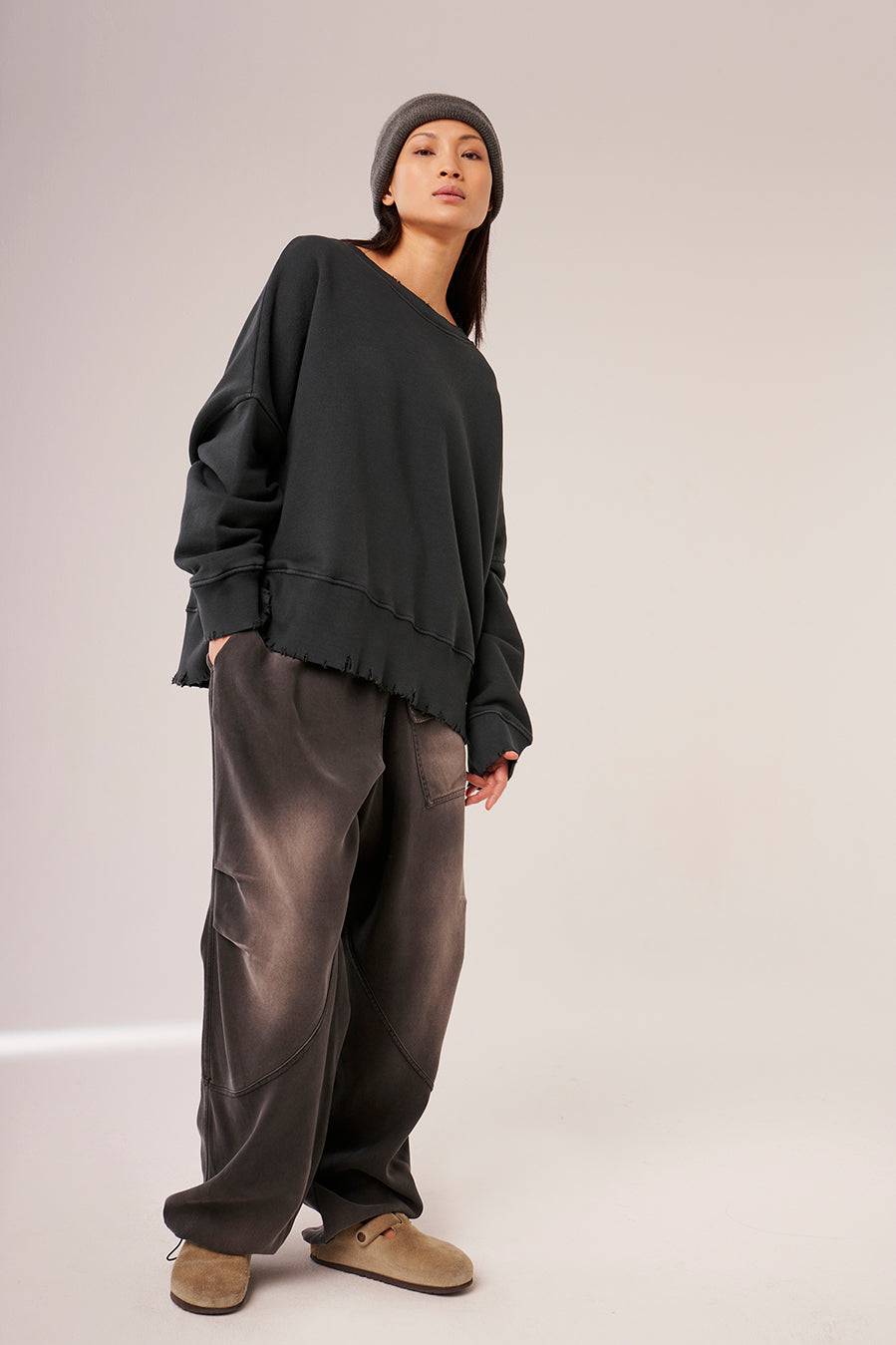 Liv Bergen Hose Tencel in ghost Weihnachtsangebot