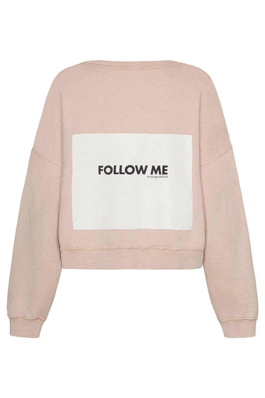 Liv Bergen Sweater Follow in ruby tan Online Outlet