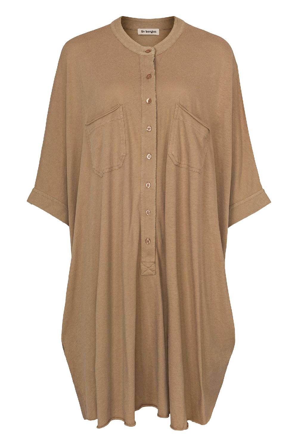 Liv Bergen Kleid oversized in safari Valentinstagsangebot
