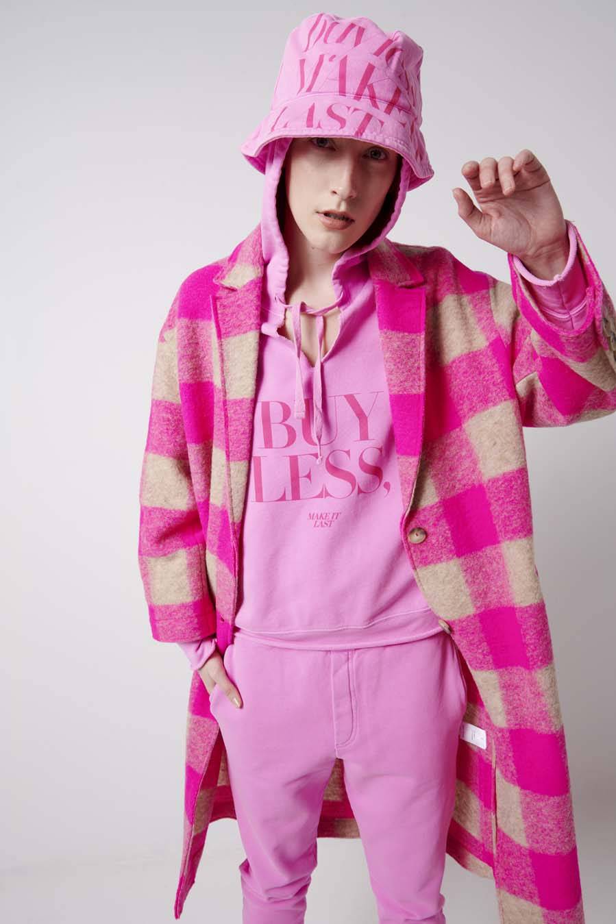 Liv Bergen Hose "100% Organic Cotton" in neon pink Nur noch ein Tag übrig
