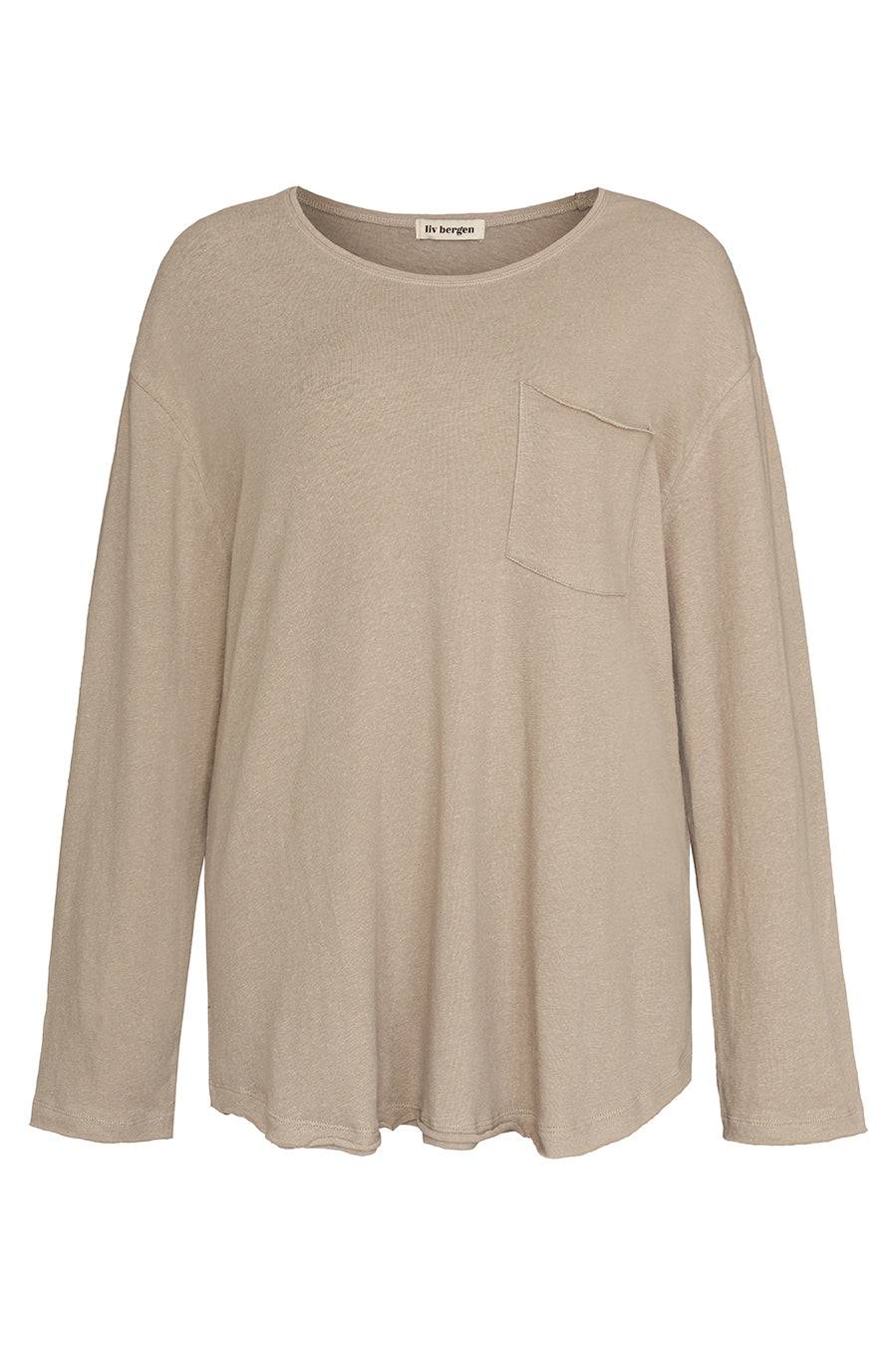 Liv Bergen Longsleeve L in grey Räumungsverkauf