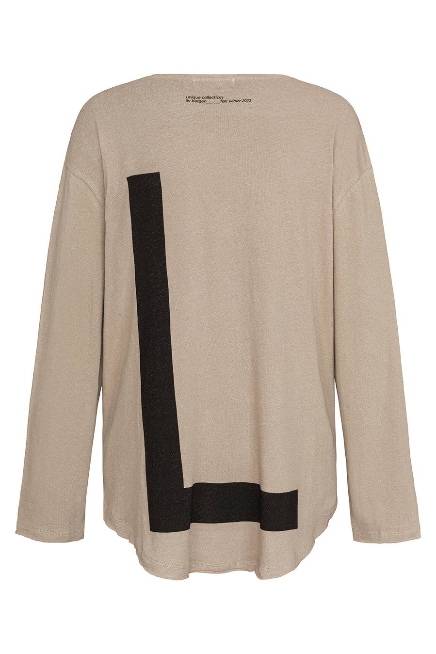Liv Bergen Longsleeve L in grey Räumungsverkauf