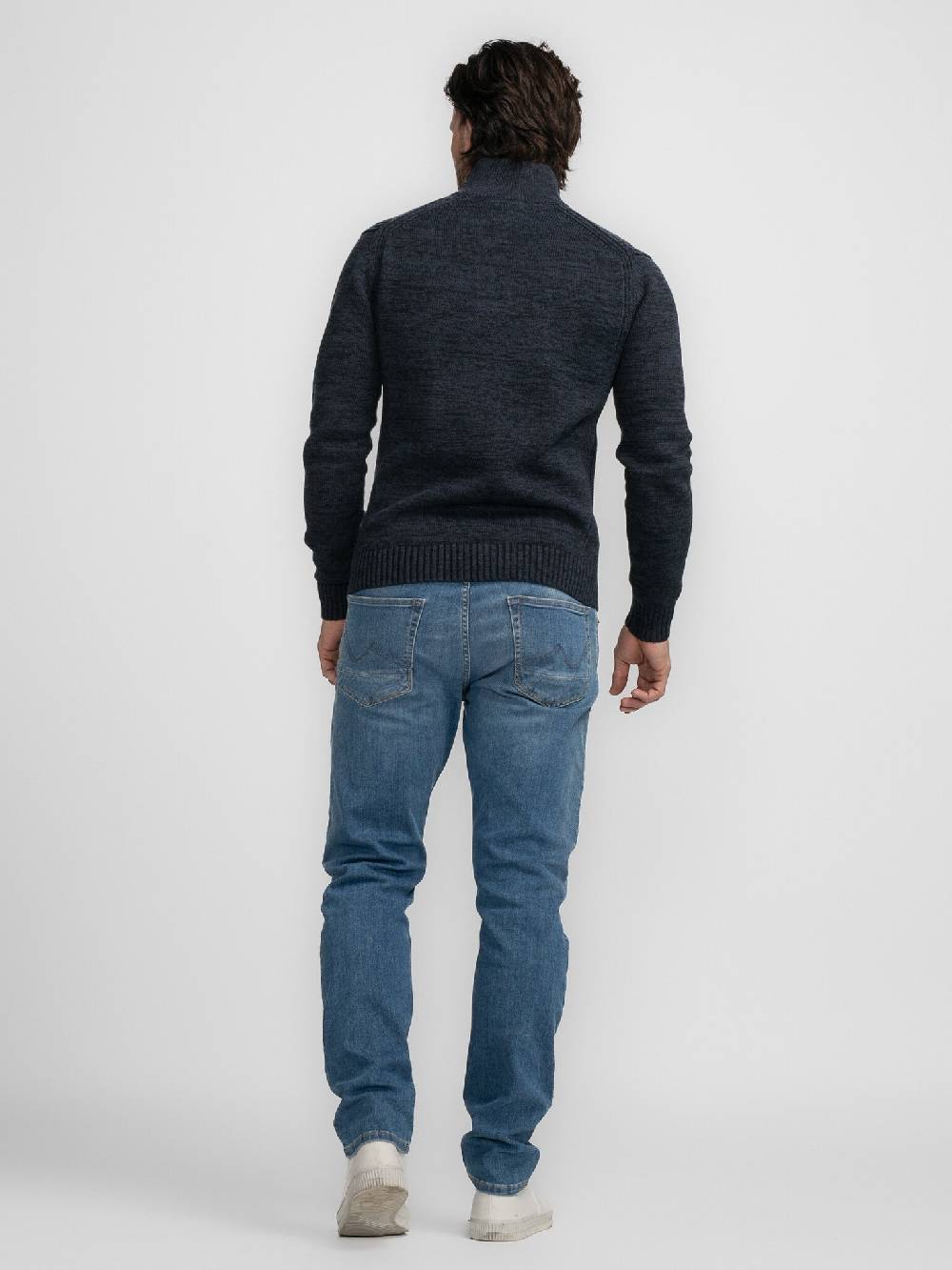 Petrol Industries M-3040-KWC206 Men Knitwear Collar (5120 Sky Captain) Bis zu 60% Rabatt