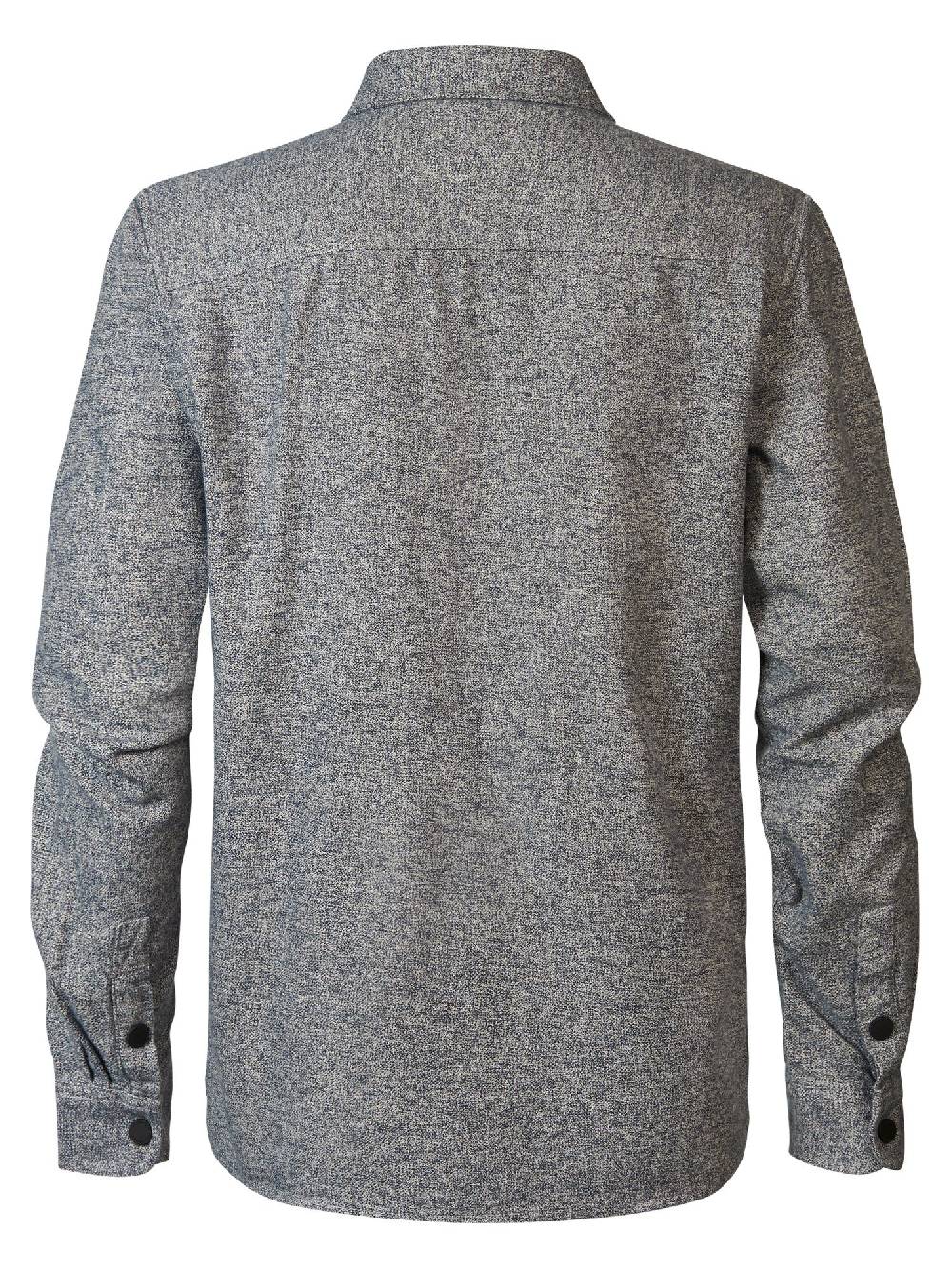 Petrol M-3040-SIL412 Men Shirt Long Sleeve Uni (5185 Midnight blue) Vierteljährliche Förderung