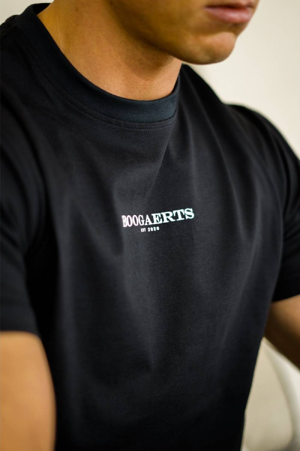 Boogaerts MAX PREMIUM T-SHIRT BLACK Kostenloser Versand international