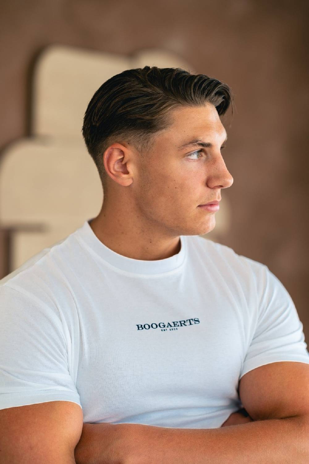Boogaerts MAX PREMIUM T-SHIRT WHITE Fabrikladen