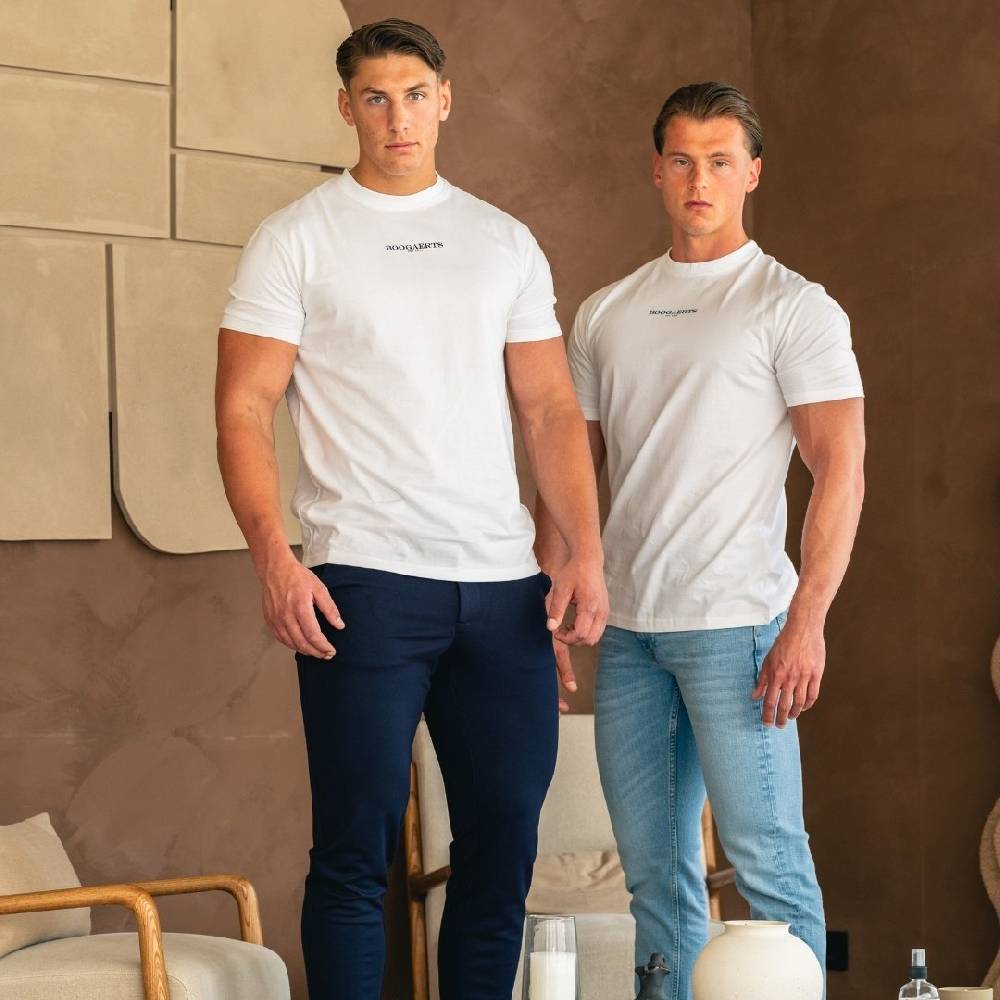 Boogaerts MAX PREMIUM T-SHIRT WHITE Fabrikladen