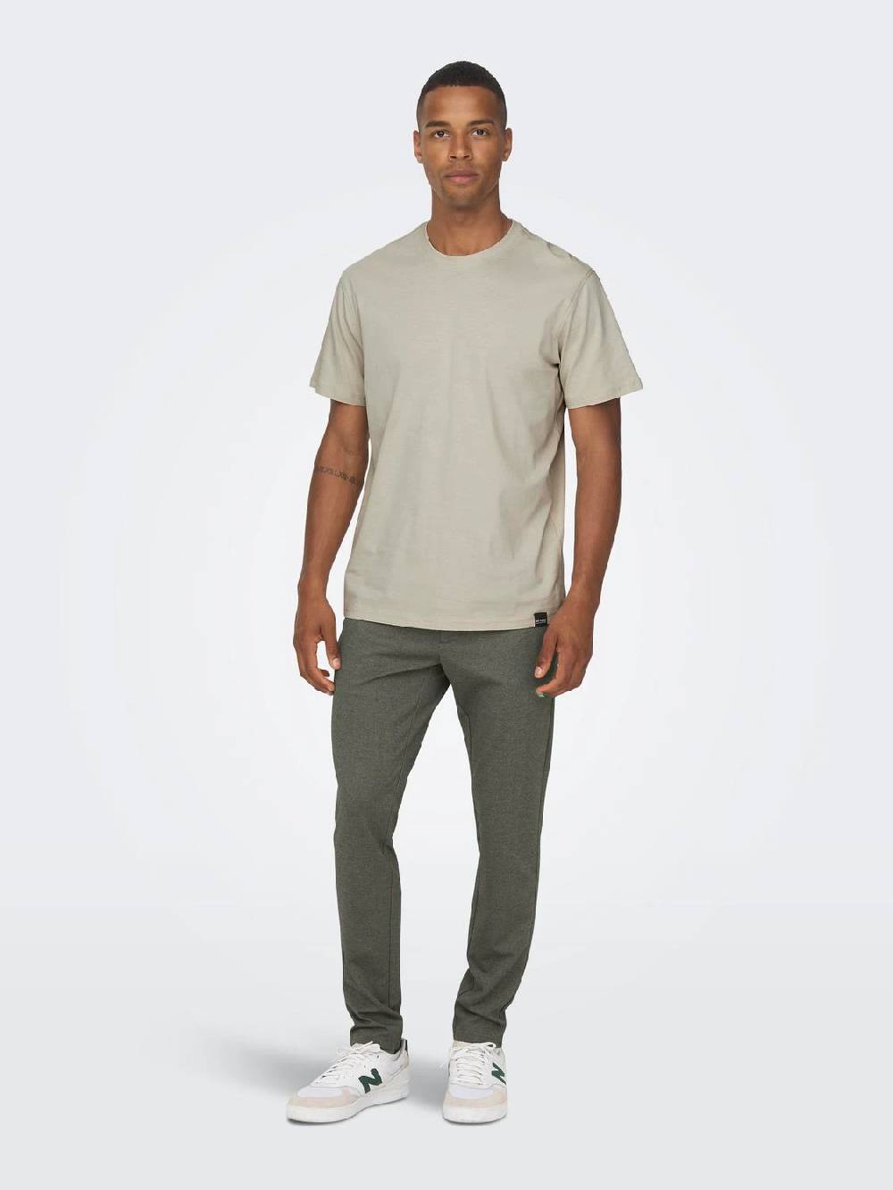 Only & Sons ONSMARK SLIM HERRINGBONE PANT NOOS TEAK Rabatte dieses Monats