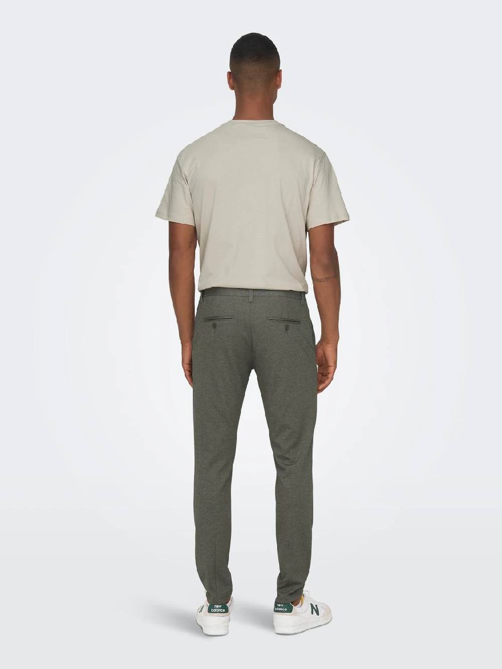 Only & Sons ONSMARK SLIM HERRINGBONE PANT NOOS TEAK Rabatte dieses Monats