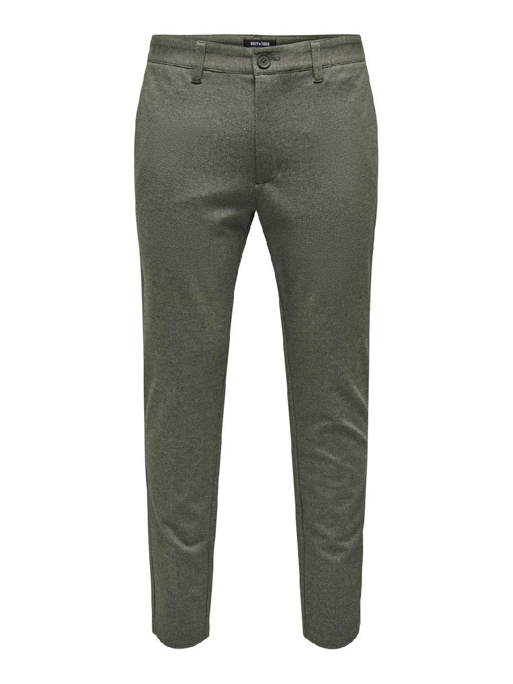 Only & Sons ONSMARK SLIM HERRINGBONE PANT NOOS TEAK Rabatte dieses Monats