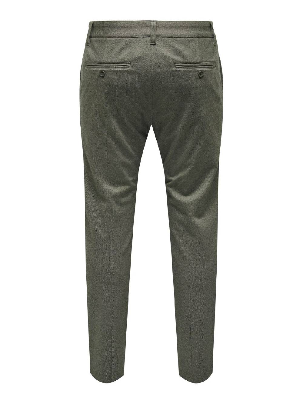 Only & Sons ONSMARK SLIM HERRINGBONE PANT NOOS TEAK Rabatte dieses Monats