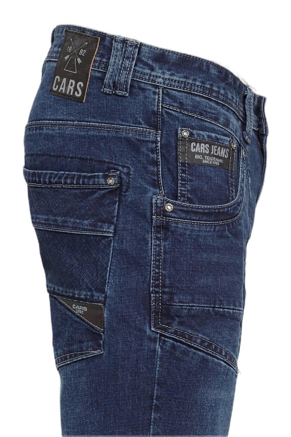 Cars Jeans BEDFORD Regular Comf.Str. Dark Used (03) Kostenloser Versand