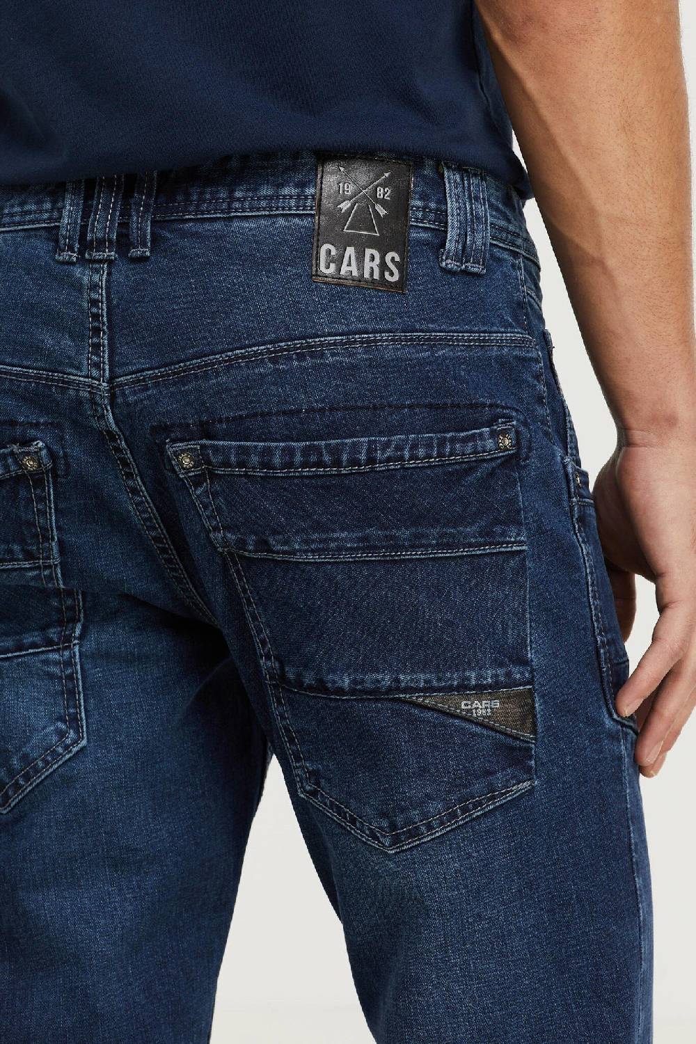 Cars Jeans BEDFORD Regular Comf.Str. Dark Used (03) Kostenloser Versand