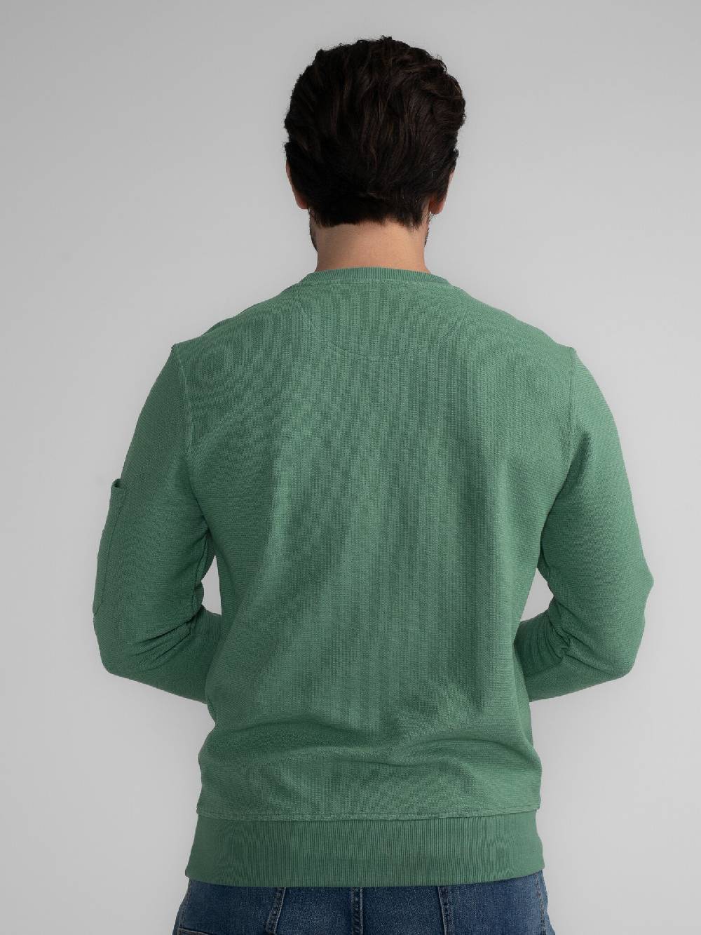 Petrol M-3040-SWR304 Men Sweater Round Neck (6167 Wasabi) Flash Sale