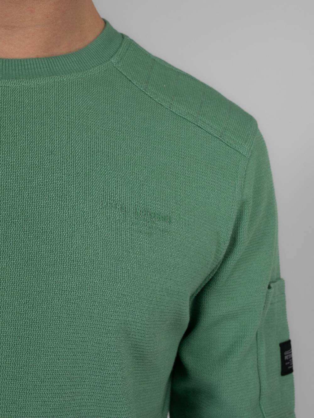Petrol M-3040-SWR304 Men Sweater Round Neck (6167 Wasabi) Flash Sale