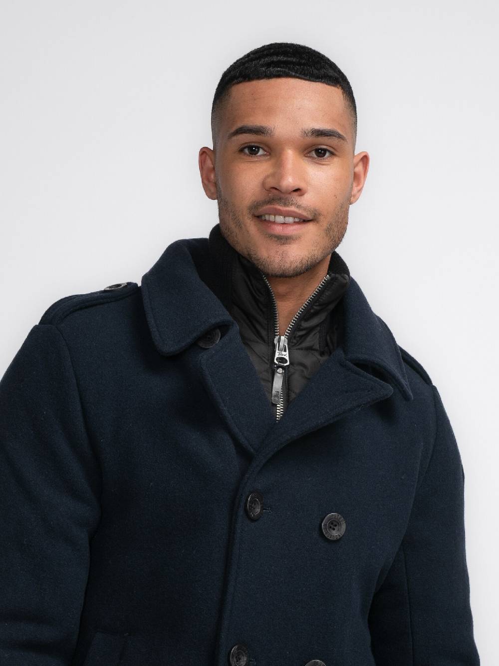 Petrol Industries M-3040-JAC102 Men Jacket Wool (5120 Sky Captain) Vatertagsangebot