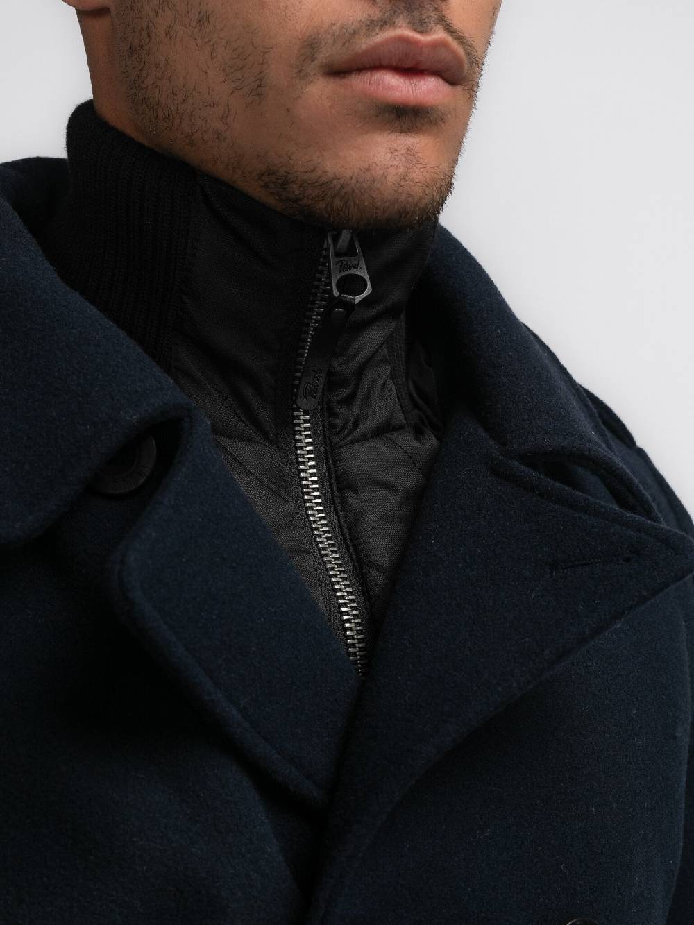 Petrol Industries M-3040-JAC102 Men Jacket Wool (5120 Sky Captain) Vatertagsangebot