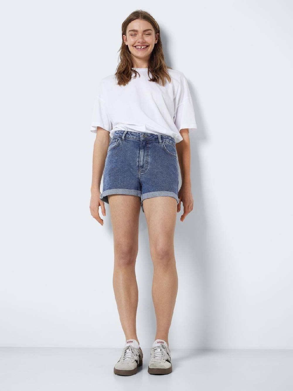 NOISY MAY NMMONI HW SHORTS AZ360 BL NOOS MID BLUE DENIM Angebote