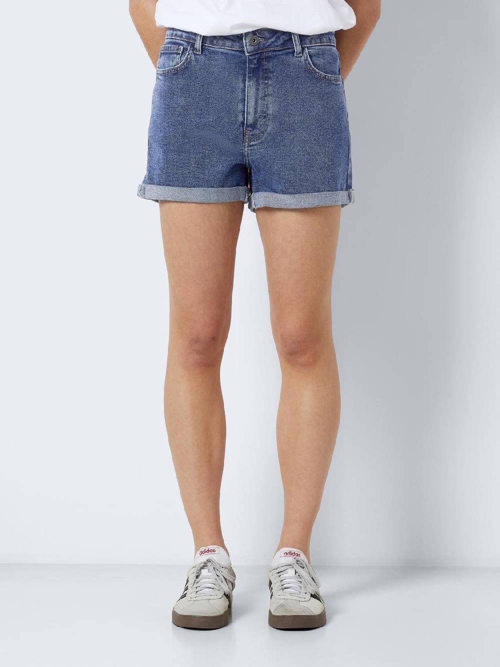 NOISY MAY NMMONI HW SHORTS AZ360 BL NOOS MID BLUE DENIM Angebote