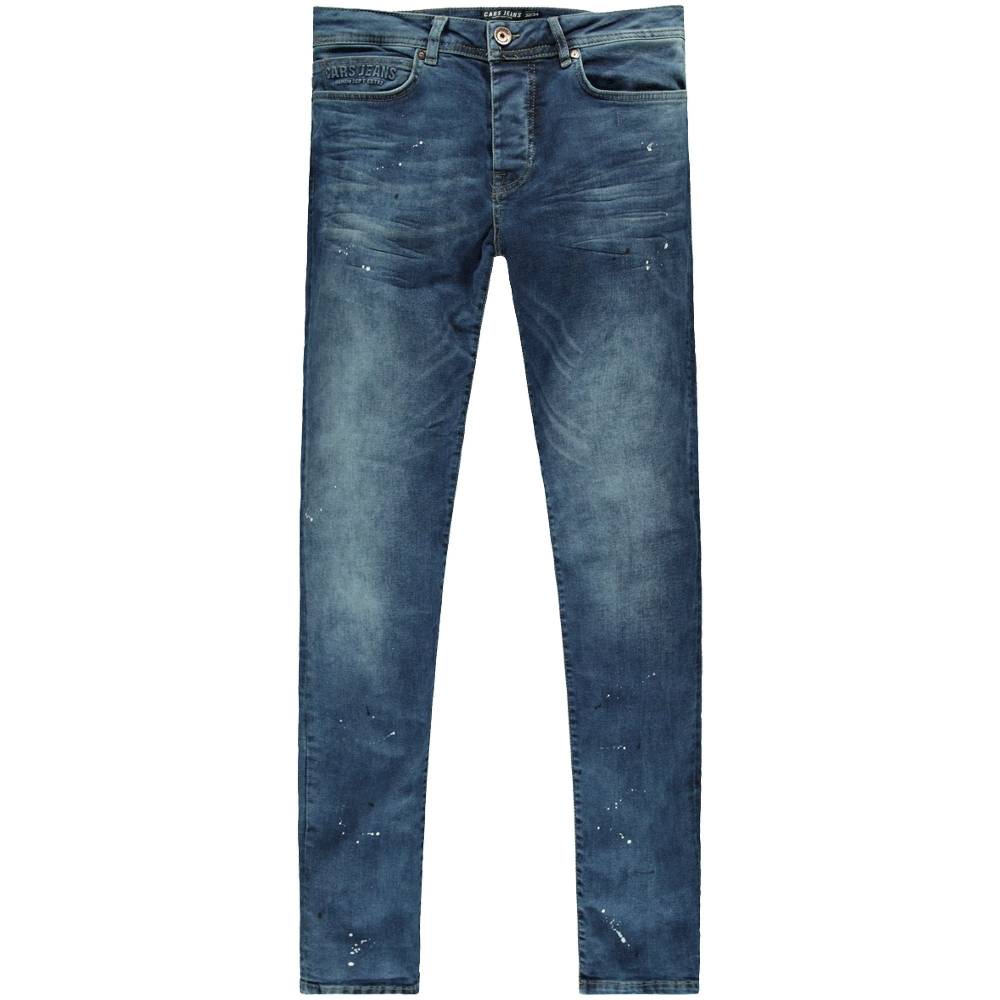 Cars Jeans DUST Super Skinny Spot Dark Used Sonderangebot der Fabrik