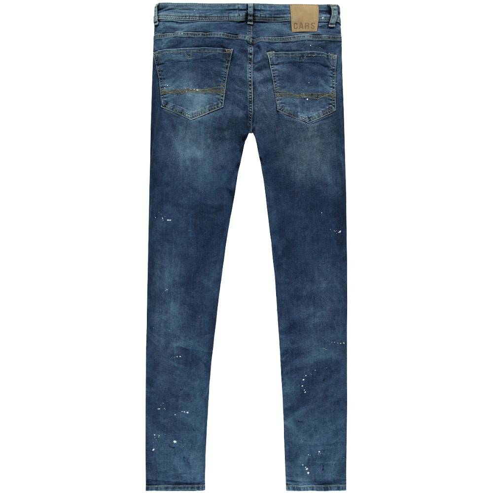 Cars Jeans DUST Super Skinny Spot Dark Used Sonderangebot der Fabrik