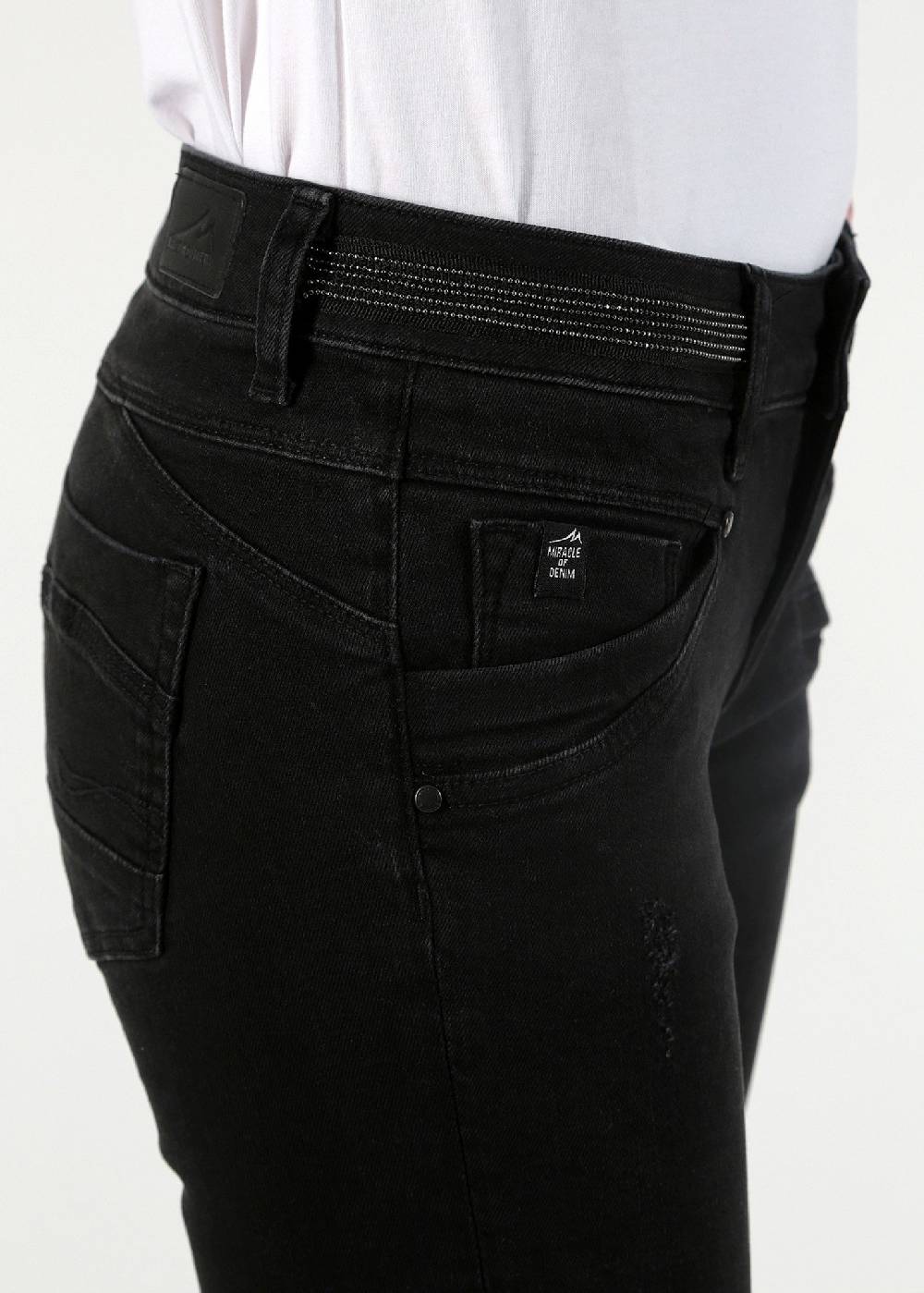 M.O.D Suzy Skinny Fit Black Denim zollfrei