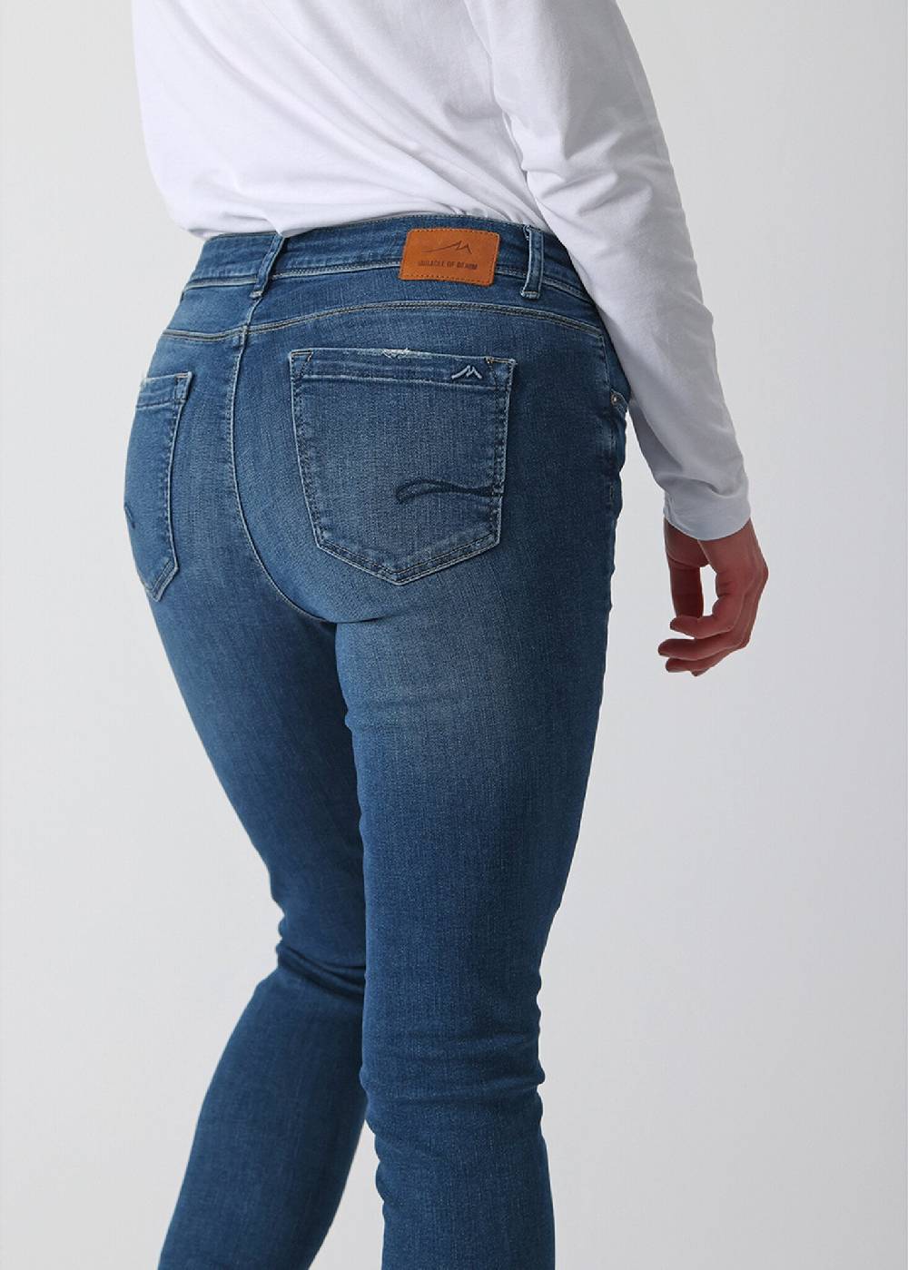 M.O.D MONIKA Slim Fit - (1092 Silver Blue) Online