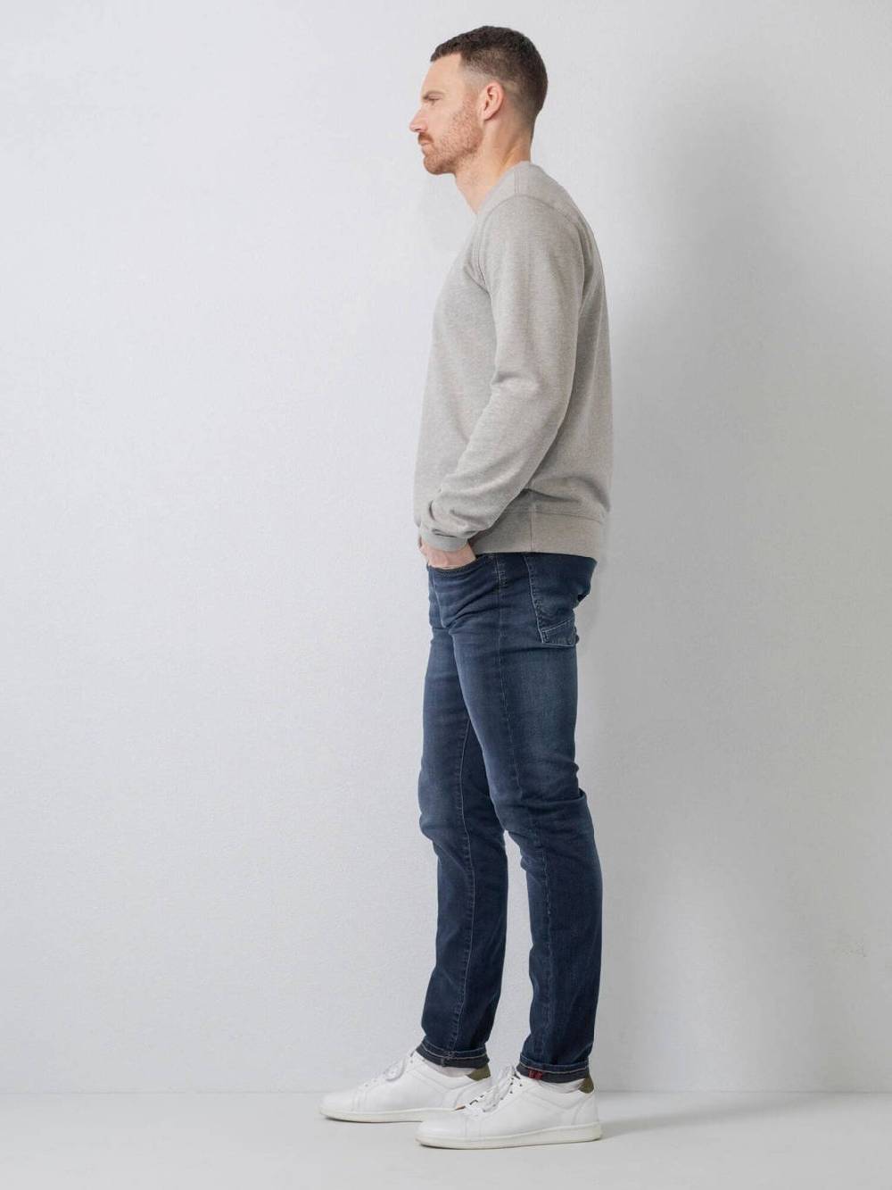 Petrol SEAHAM-Classic - Men Denim Slim Fit (5855 Midnight Blue) Limitierter Zeitrabatt