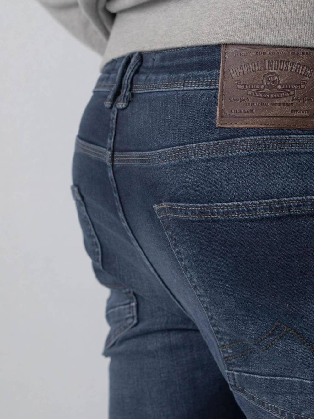 Petrol SEAHAM-Classic - Men Denim Slim Fit (5855 Midnight Blue) Limitierter Zeitrabatt