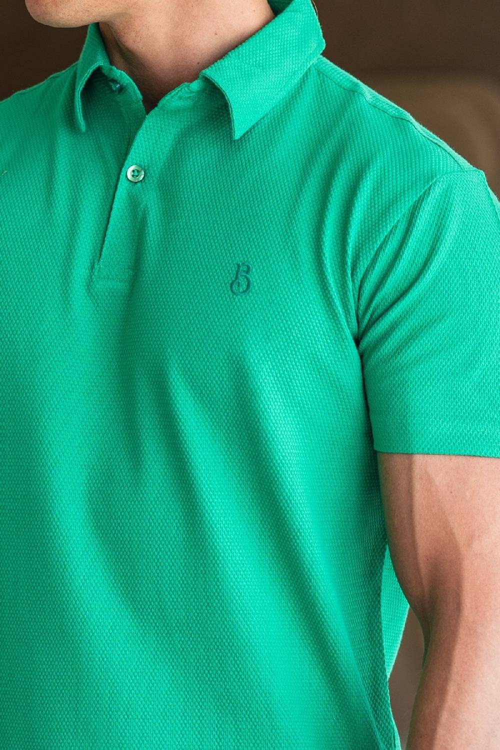 Boogaerts MAX WAFFLE POLO GREEN Sonderangebot