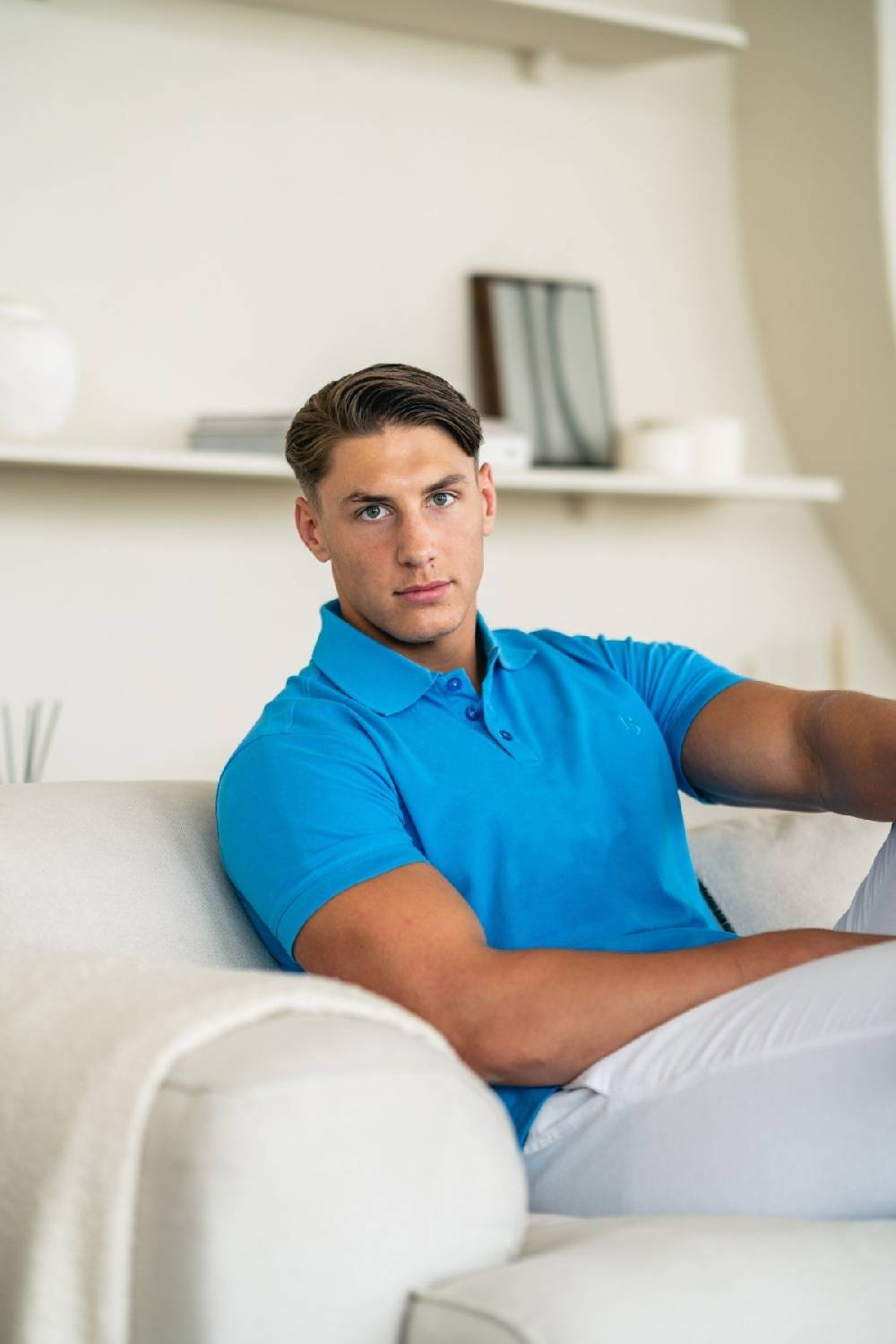 Boogaerts MAX PIQUE POLO BLUE Günstig kaufen