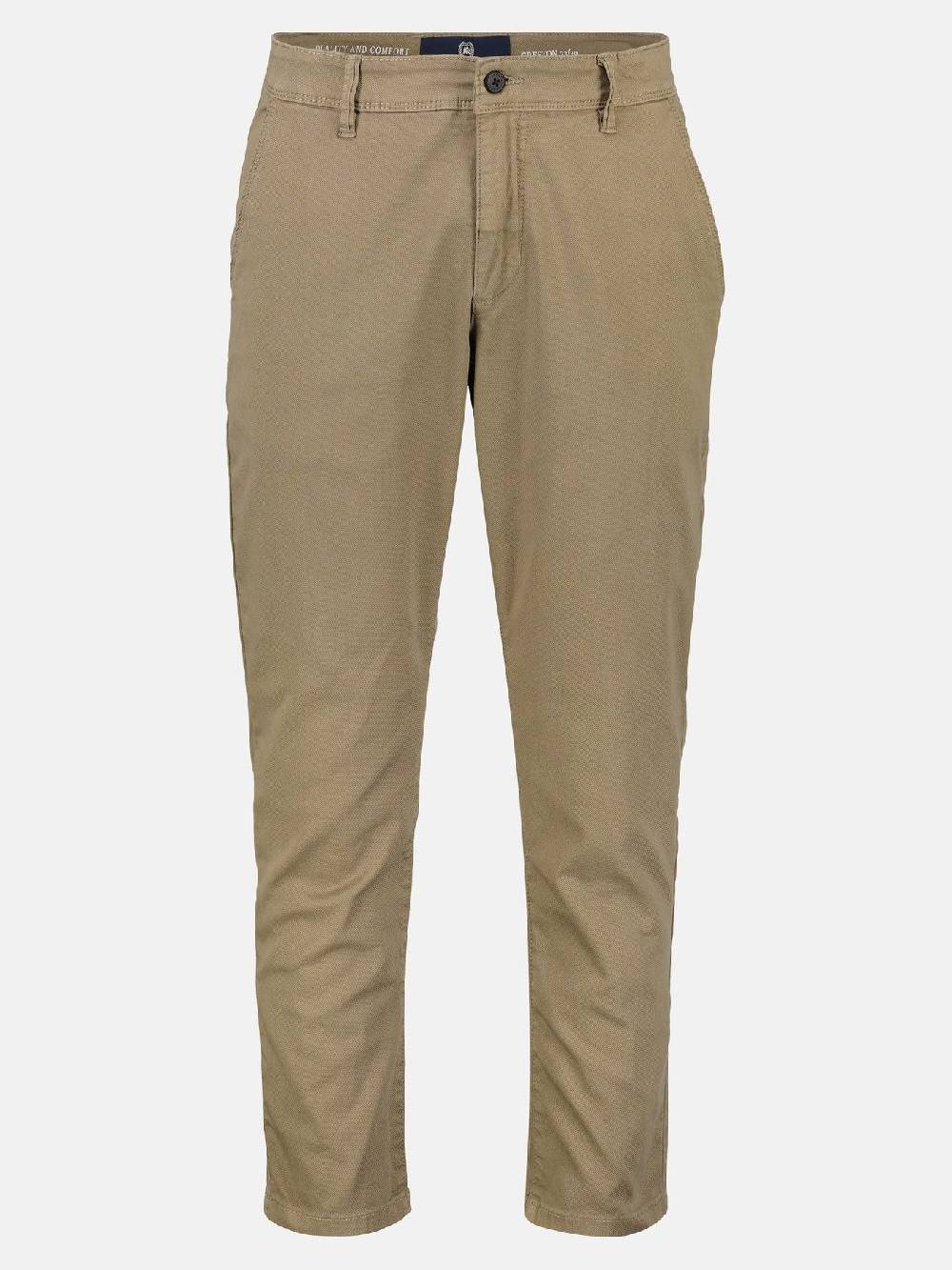 Lerros 2009166 CHINO MICROSTRUCTUUR SLIM FIT (730 SOFT BEIGE) Blitzangebot