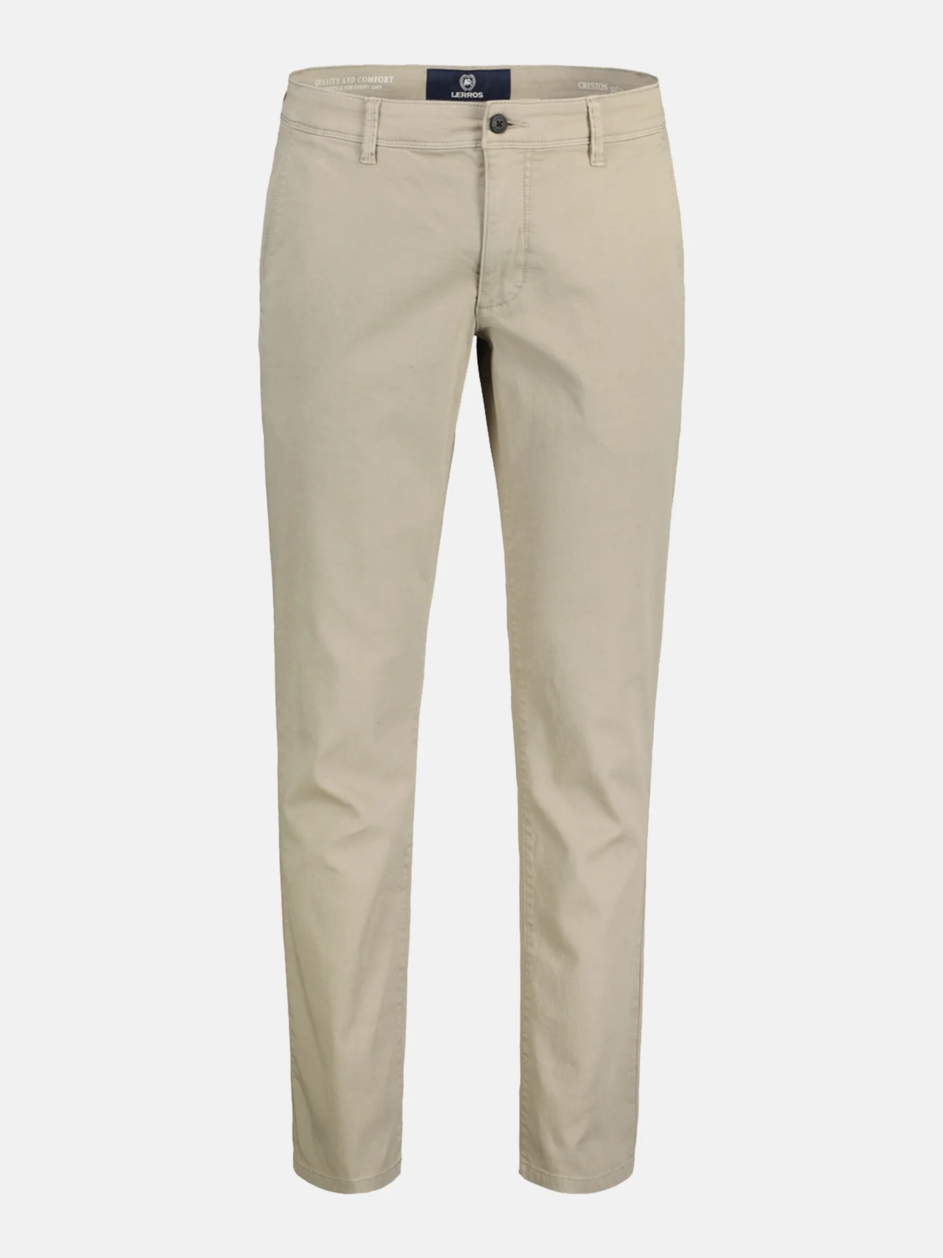 Lerros 2009166 CHINO MICROSTRUCTUUR SLIM FIT (707 SOFT STONE) Große Rabatte