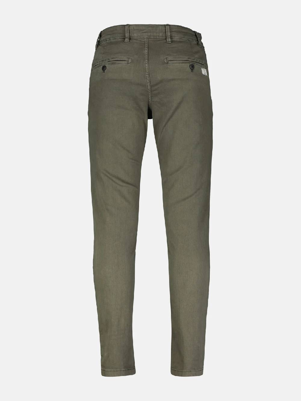 Lerros 2009114 CHINO VAN ZACHTE HYPERFLEX STRETCHKWALITEIT (659 AGED OLIVE) Räumungsverkauf