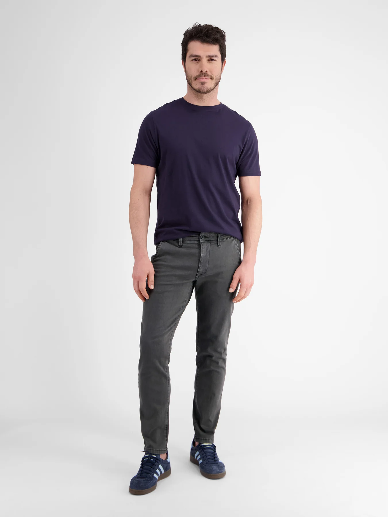 Lerros 2009114 CHINO VAN ZACHTE HYPERFLEX STRETCHKWALITEIT (289 DARK GRAPHITE) Kauf eins, bekomm eins gratis