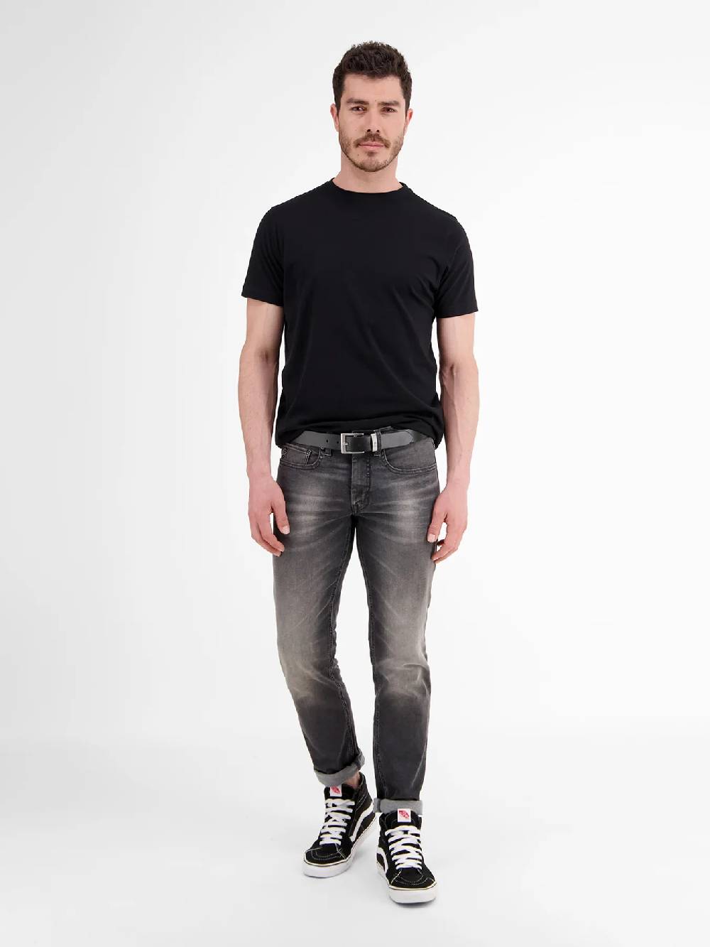 Lerros 5003007 RIEM MET METALEN ELEMENTEN (290 BLACK) Tiefpreis
