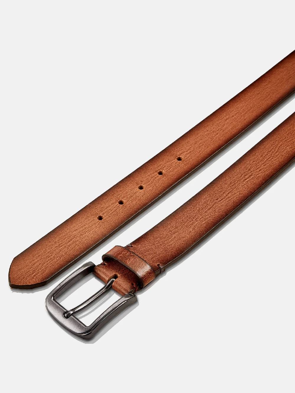 Lerros 5003004 LEREN RIEM *JAMES* (740 COGNAC) Super Sparpreis