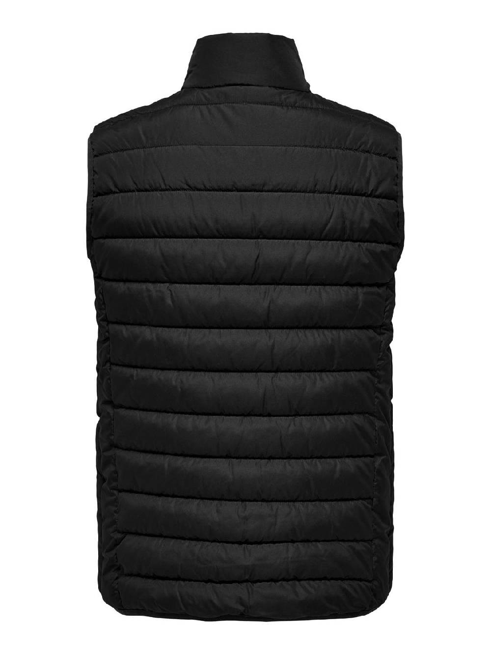 Only & Sons ONSBRODY QUILT VEST OTW VD BLACK Vierteljährliche Förderung