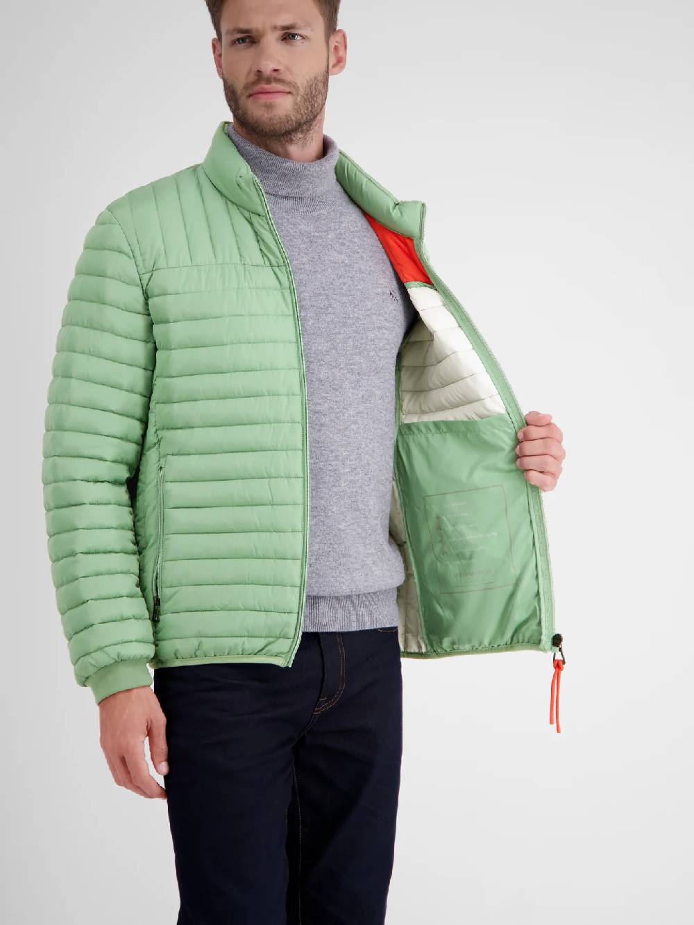 Lerros 23D7040 LICHTGEWICHT GEWATTEERD JACK (612 SAGE GREEN) Discount Store für neue Produkte